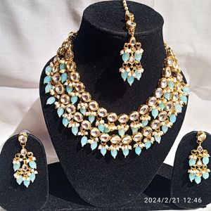 Brended Best Quality Kundan Jewellery Set