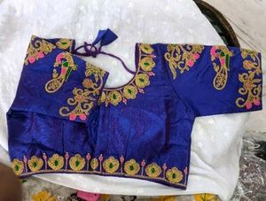 Ready Made Blouse With Embroidery