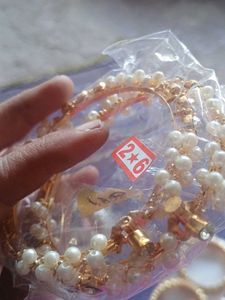 Pearl Bangle Set