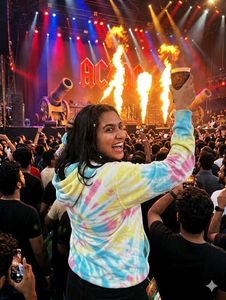 AC/DC Tie-Dye Hoodie
