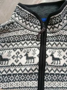 Uniqlo Cozy Fair Isle Fleece Jacket