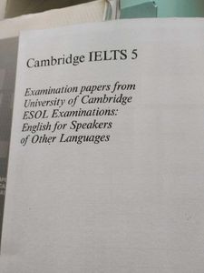 Cambridge IELTS 5 Past Papers