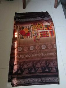 Elegant Lavender Paisley Saree. Other saree free