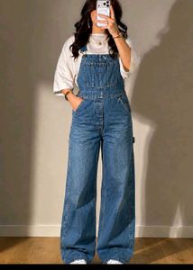 New Vintage wash Denim Overalls