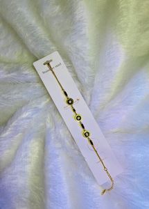 Elegant Gold &amp; Black Bracelet