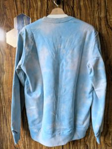 Dolce &amp; Gabbana Blue Tie-Dye Sweatshirt