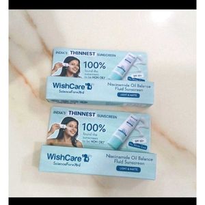 2pc WishCare Niacinamide Sunscreen