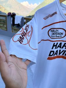 vintage Harley-Davidson White T-Shirt