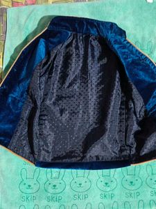 Blue Velvet Blazer