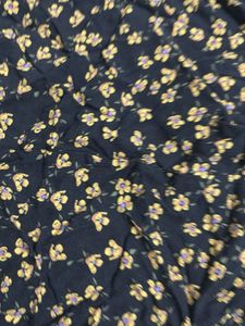 Chic Floral Print Top