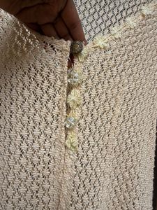 Boho Crochet Duster Long Shrug