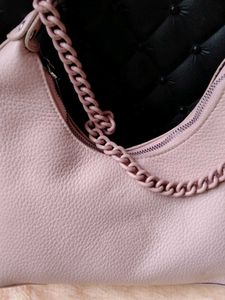 Stylish Pink Hobo Bag