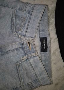 Stylish Light Wash Flare Jeans with a chic top