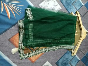 Elegant Green Ethnic Gown