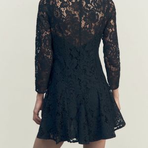 Zara Limited Edition Lace Mini Dress