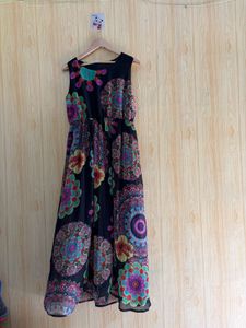 Boho Floral Maxi Dress