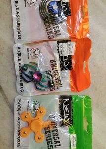 3 Fidget Spinner Toys - Set of