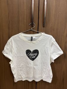 Society Club Heart Graphic T-Shirt