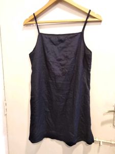 Navy blue slip