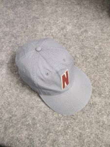 Nike Vintage Grey Baseball Cap with 'N' Logo