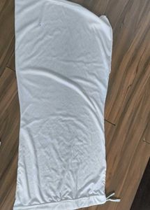 Comfortable White Maxi Dress and sarees