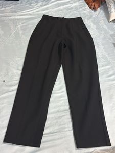 Zara Black High-Waisted Trousers