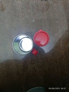 Red Mug with Lid