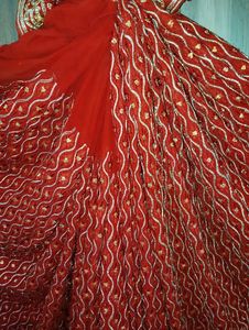 Red & Gold Sari
