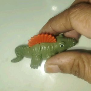 Vintage Alligator Toy Set Of 2