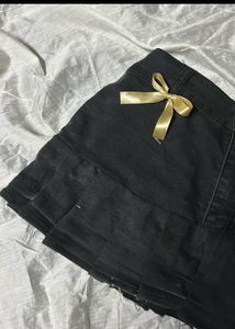 h&amp;m macro mini skirt