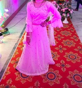 Peach Lehngha Choli For Woman And Girl's 🥰☺