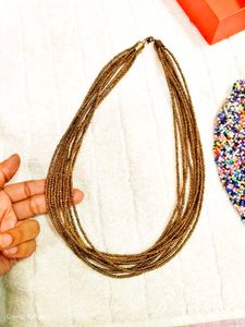 Vintage Beaded Necklaces Set of 3.