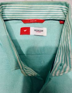 Invictus Men's Aqua Button-Down Shirt