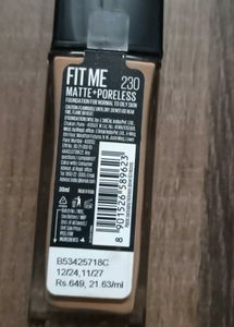 Maybelline Fit Me Foundation