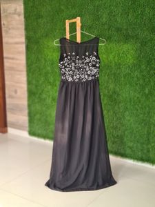 Stone Work Party Wear Dress/Gown