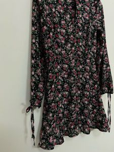 Black Floral H&M Dress