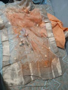 Beautiful Orange Kurta Set