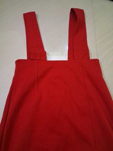 Red Jumper body hugging skirt/dress