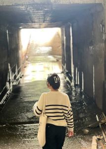 Striped Knit Sweater