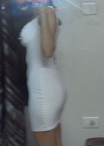 y2k White Slip Dress