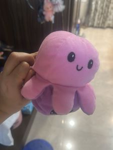 Reversible Octopus Plush Toy