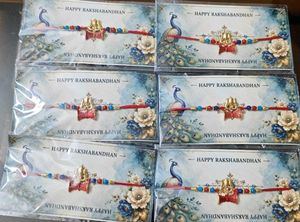 Set of 6 Rakhi for Raksha Bandhan