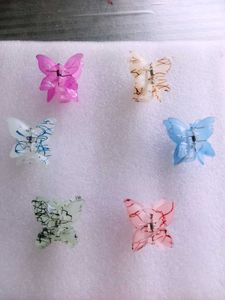 Cute Butterfly Hair Claw Clips (Set of 6) jf