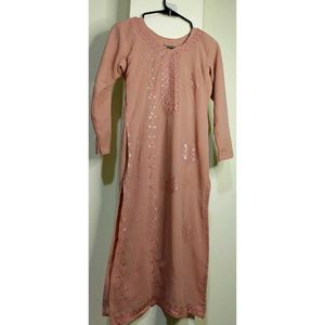 Elegant Embroidered Kurta