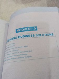 Advanced Business &amp; Financial Management Book