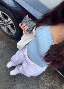 White Cargo Pants🪩