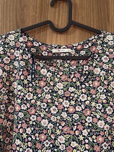 Floral Print Midi Dress
