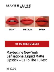 ( NEW UNUSED ) MAYBELLINE LIPSTICK