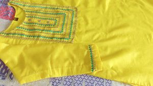 Haldi - mehndi 2-in-1 suit set