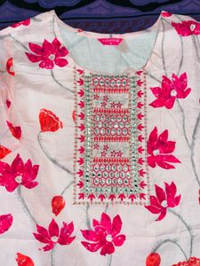 Floral Print Kurta Suit 🌸🌸🌸